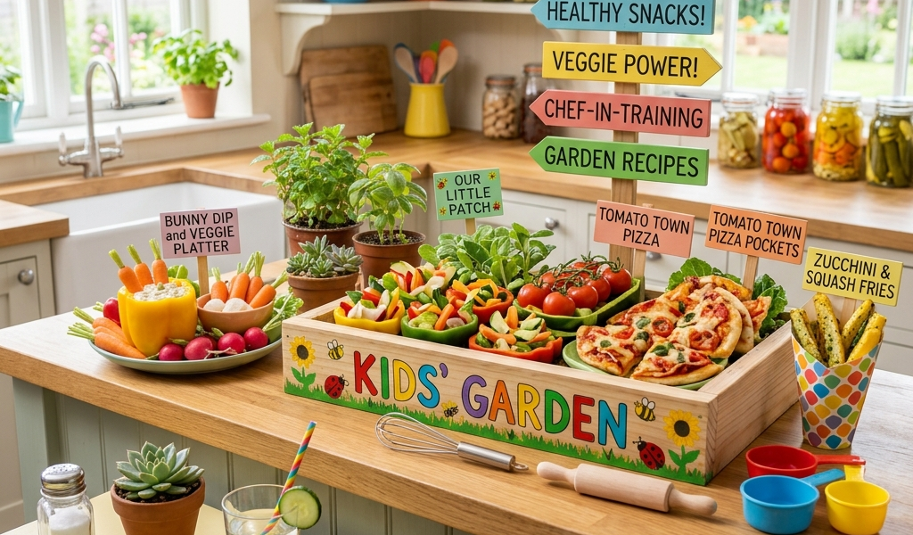 garden-to-table recipes busy moms fresh vegetables