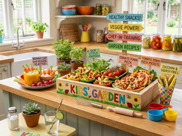 garden-to-table recipes busy moms fresh vegetables